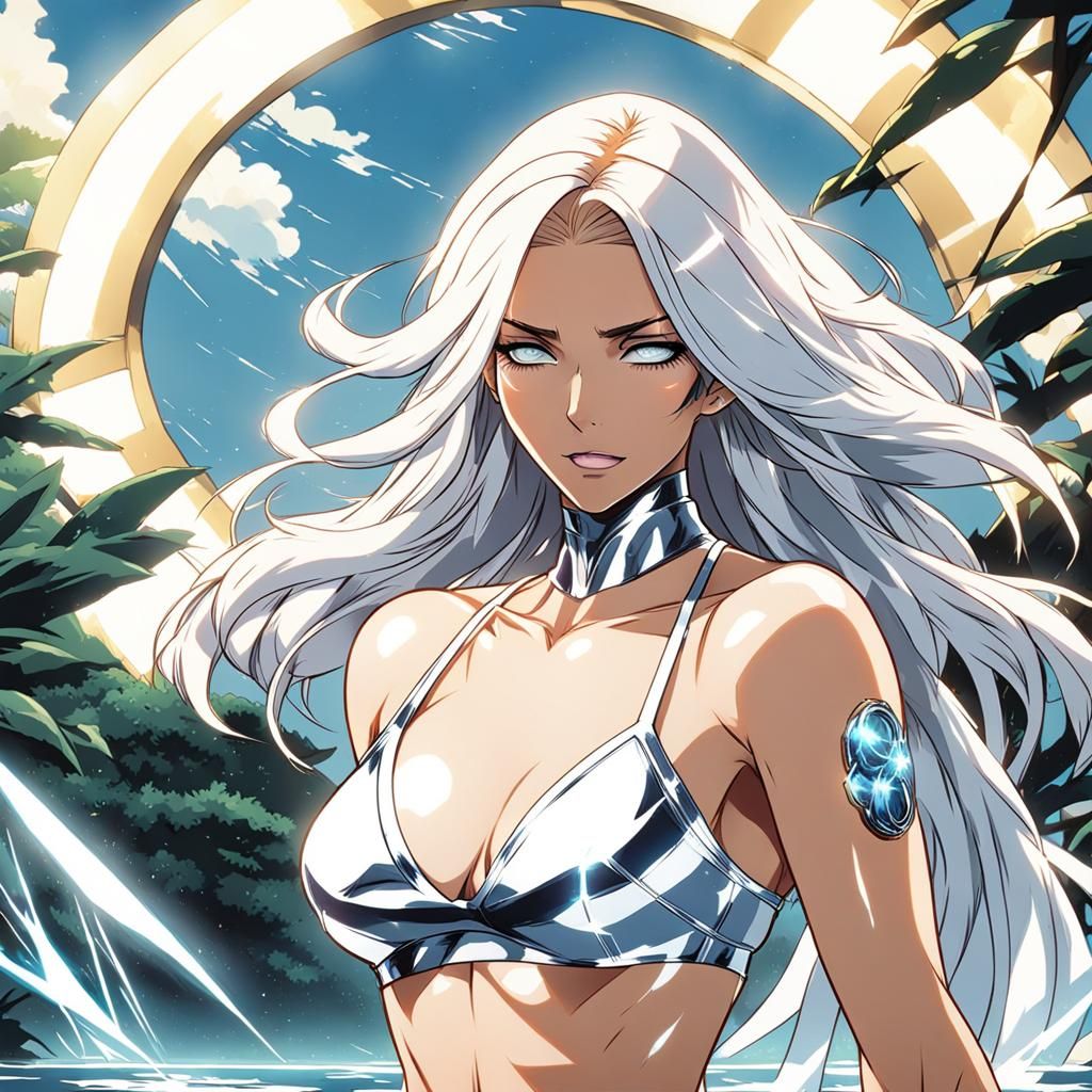 Emma Frost in Anime Style Bikini