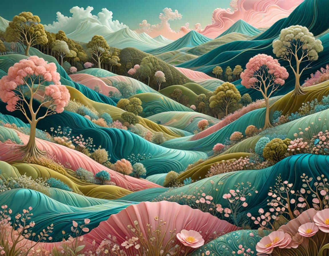 Fabricated landscape