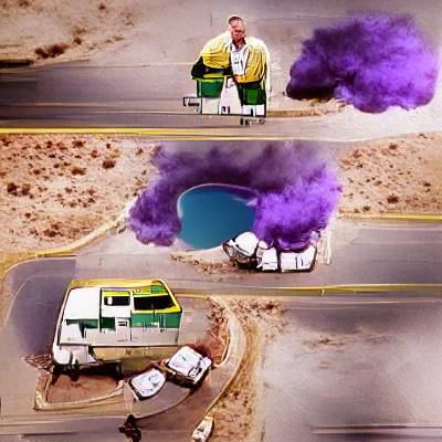 Breaking Bad Inspired Desert Scene