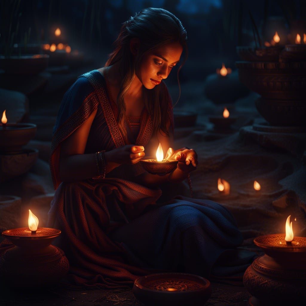 Thadingyut full moon festival of light