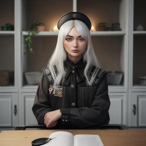 Underwater World with Luminous Fish in Digital Matte Paintin...