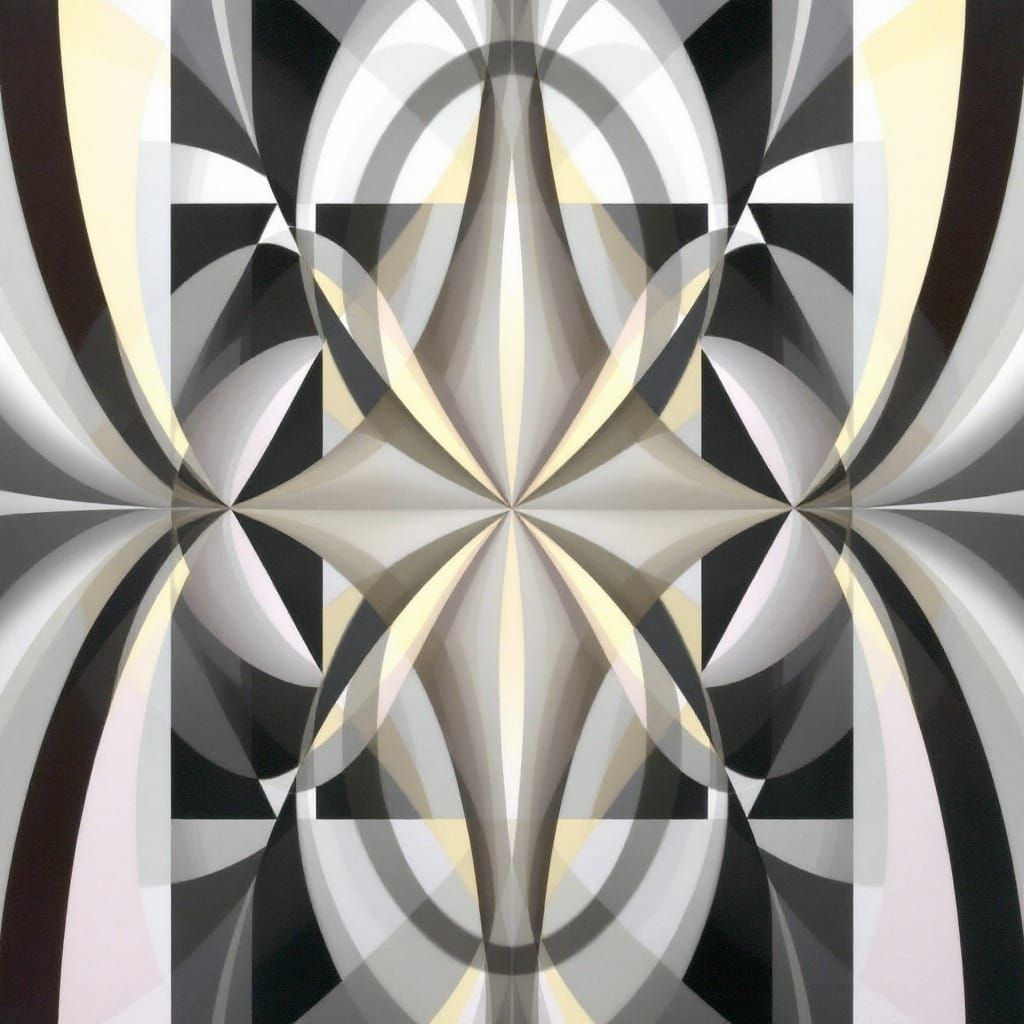 Precisionist Study in Darker Tones and Shading