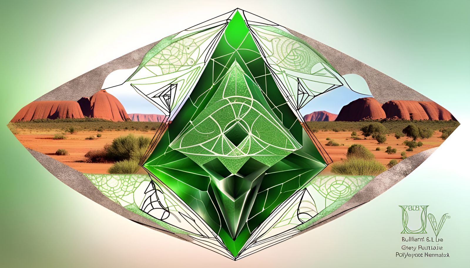 Uluru and Kata Tjuta Ley Lines in Cymatic Visualisation