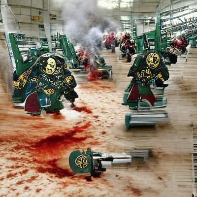 Grimdark Future Warfare Landscape