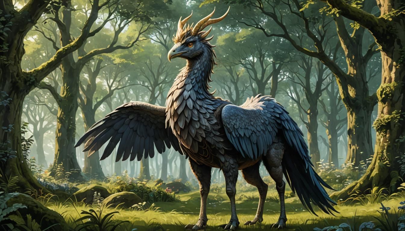 A Peryton points the way
