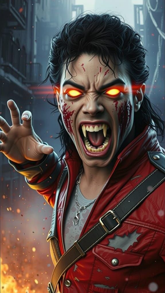 Michael Jackson Thriller Zombie in Unreal Engine 5