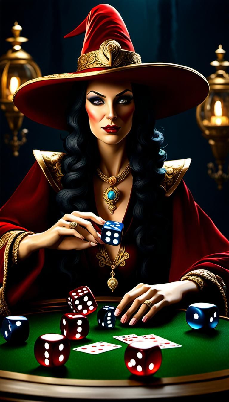 Lady Luck and Fate Play Dice