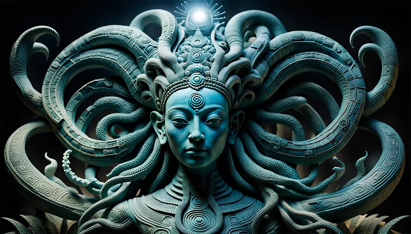 Mythical Sculptures Reveal Infinite Consciousness