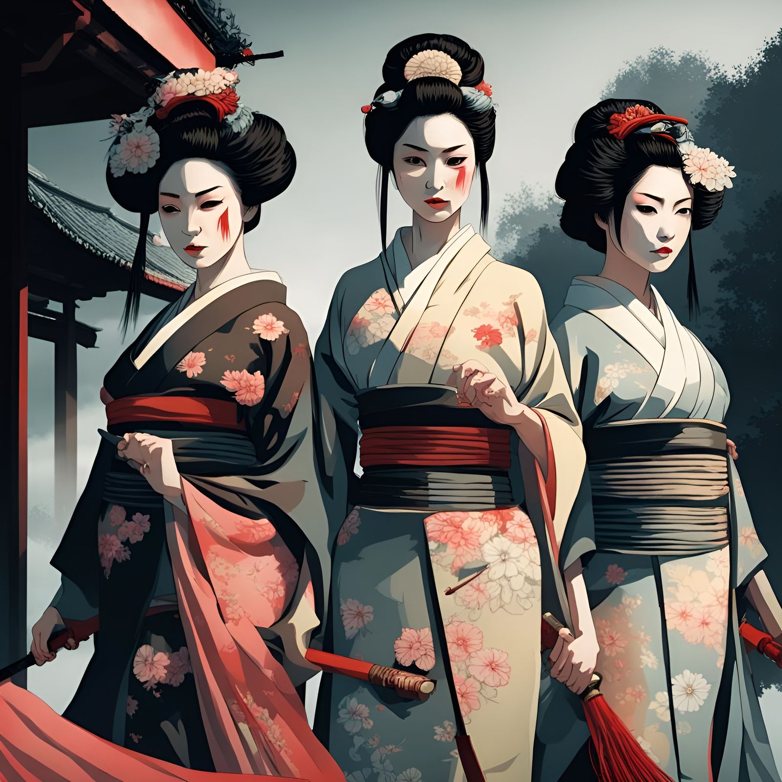 Geisha Warriors: A Fusion of Tradition and Power