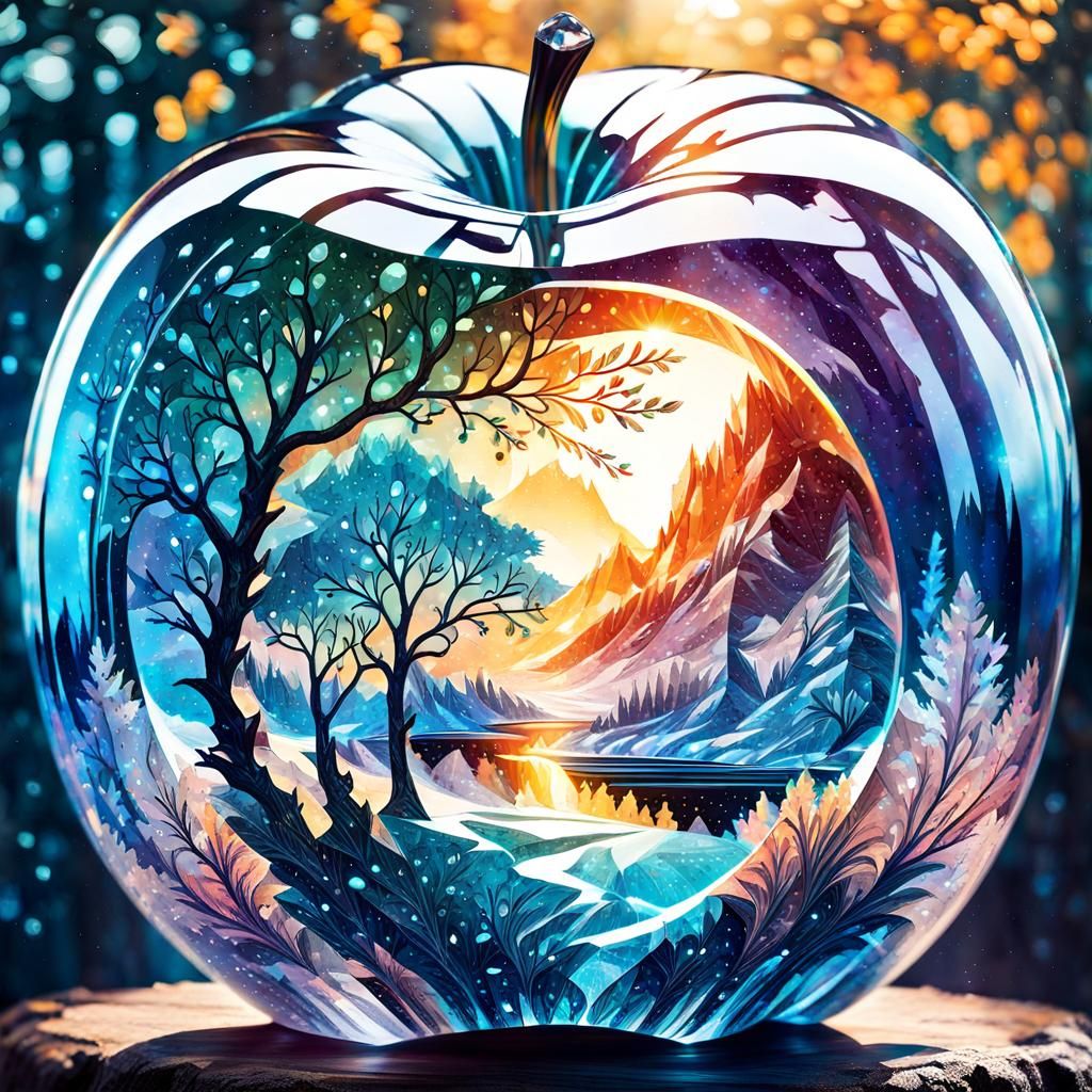 Crystal Apple: A Hyperdetailed Fantasy World