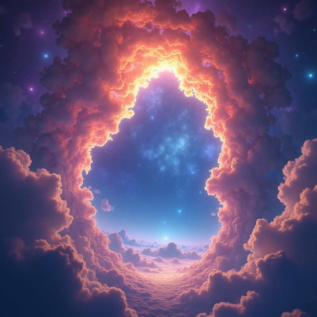 Cosmic Rift Opens a Gateway to Another Dimension