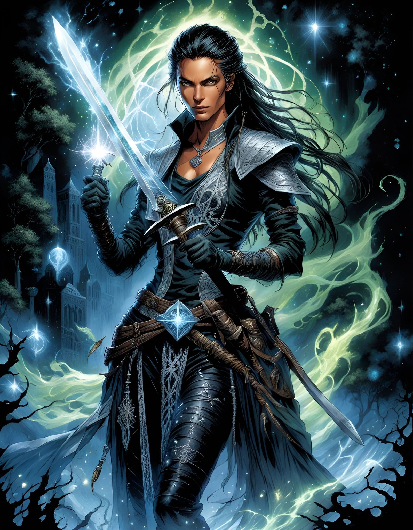 Frehlia Drnzyc, Eldritch Knight