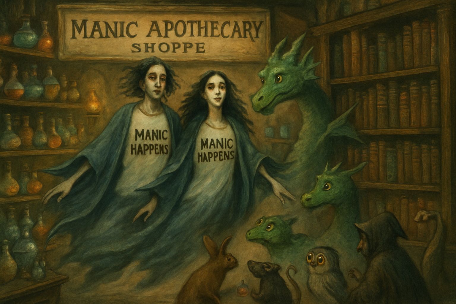 Hanging With the Magic Depressives at The Manic Apothecary S...