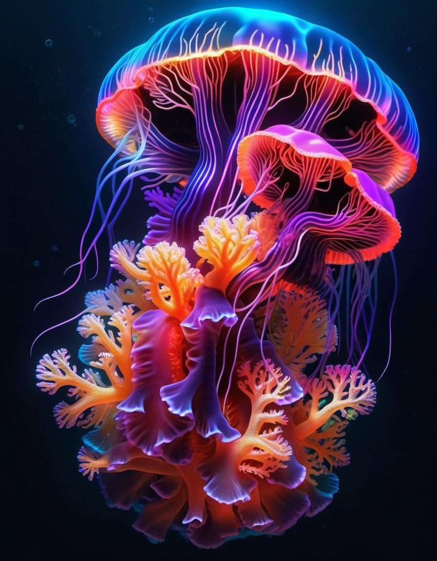 Jellyfish + Coral (Juggernaut XL v7)
