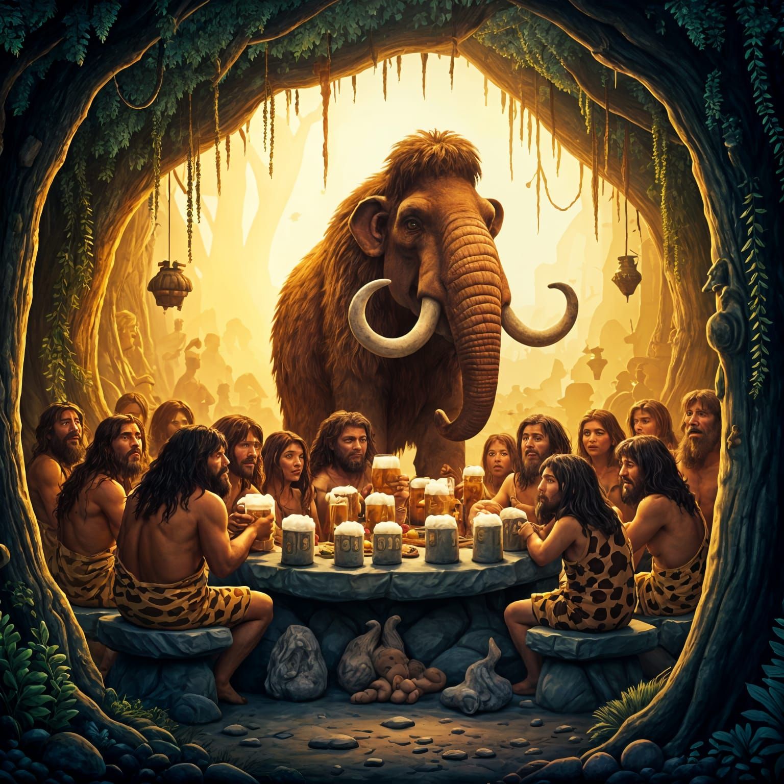 Stone Age Oktoberfest Celebration