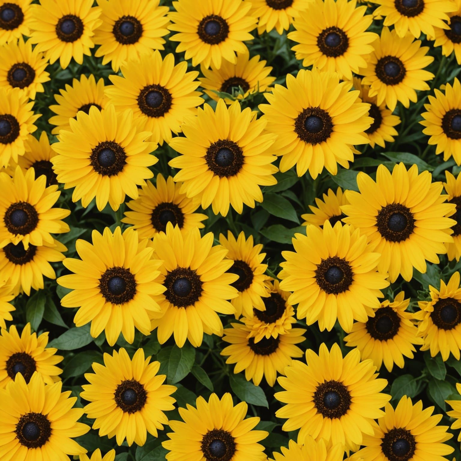 Vibrant Yellow Abstract Art