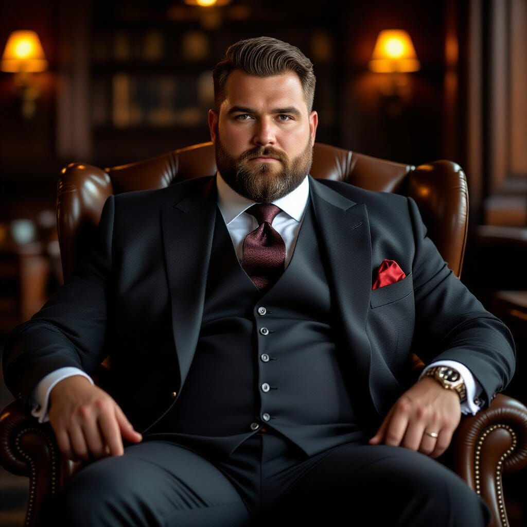 Confident Man in Suit Portrait