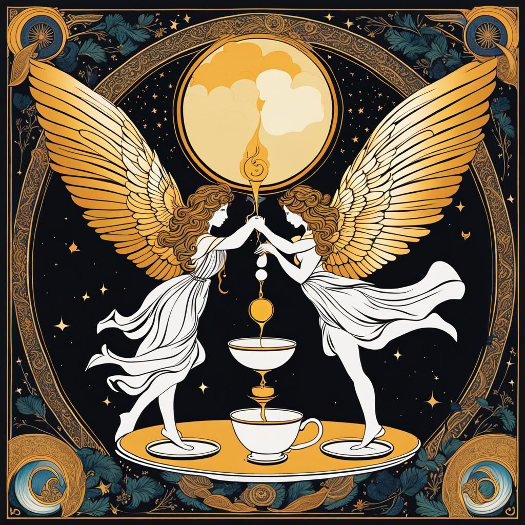 Temperance (ס Samekh): Symbolizing harmony, balance, and the blending of opposites.