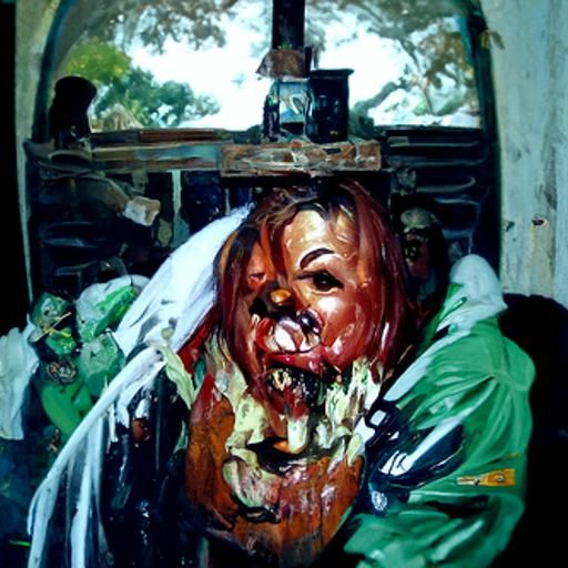 McKamey Manor: Oil Painting by James Gurney Style