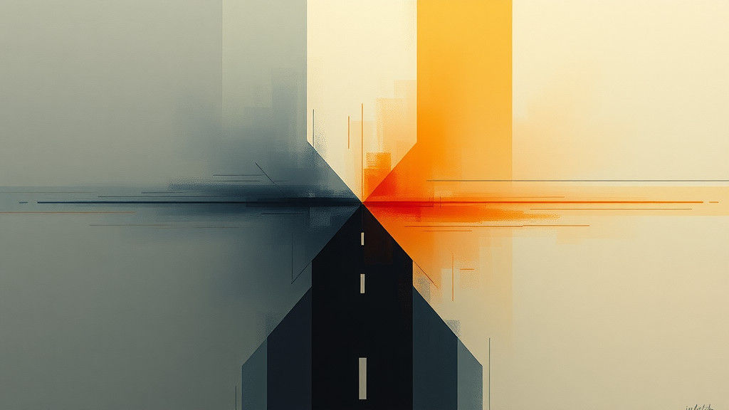 Surreal Cityscape Unfolds through Uncertain Reaches