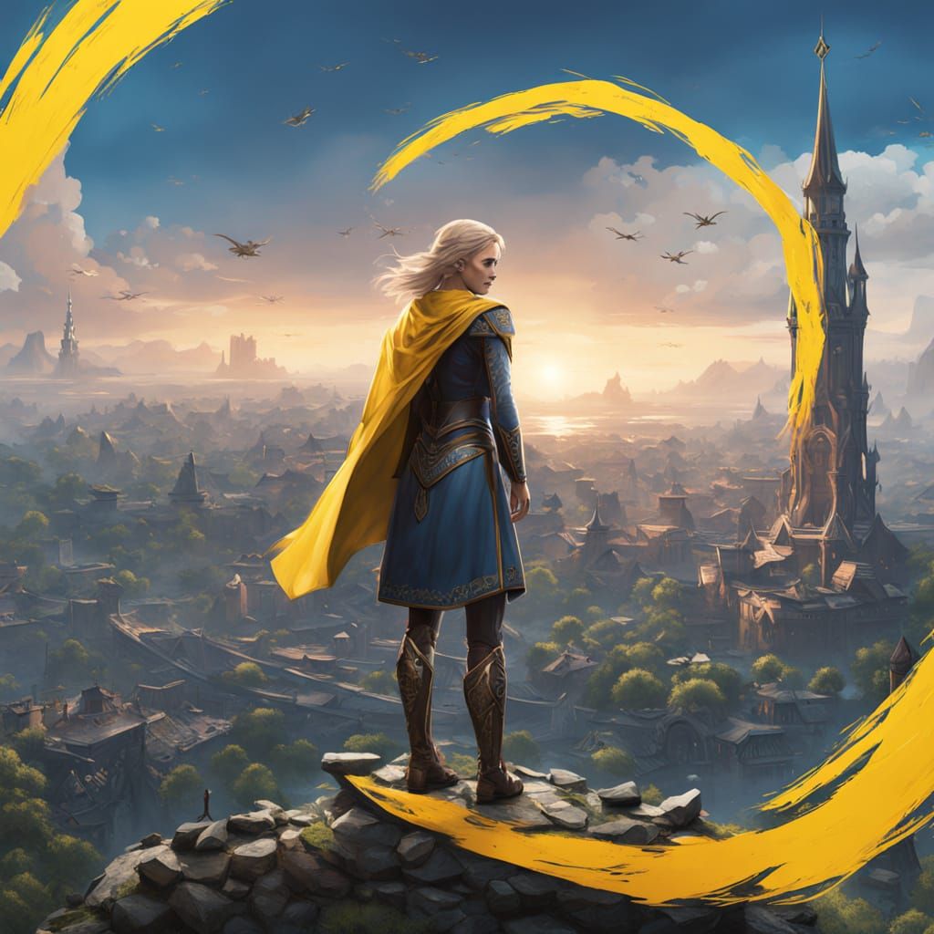 Ukrainian Superheroine Stands Tall in War-Torn Kyiv