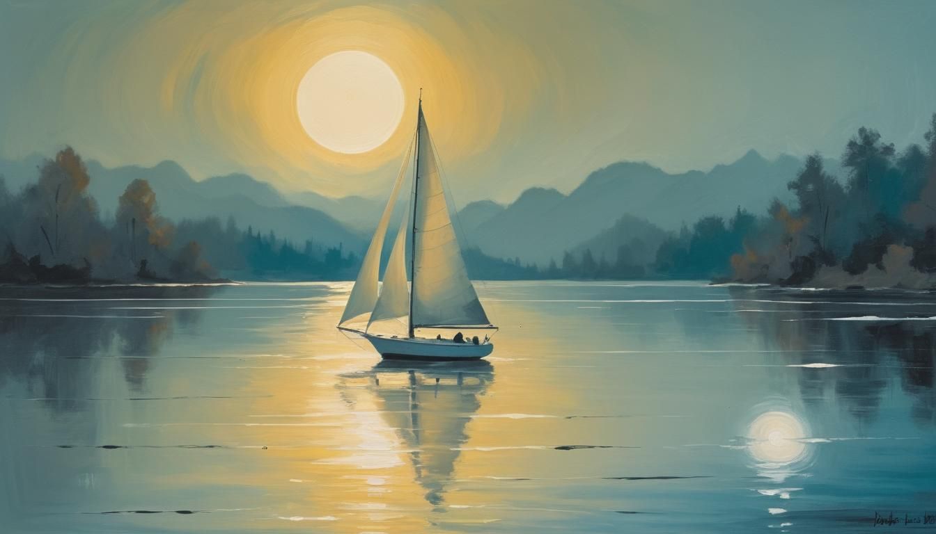 Monochrome Black and White Abstract Composition