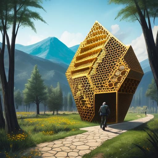 Walking, Talking Honeycomb Candy Character