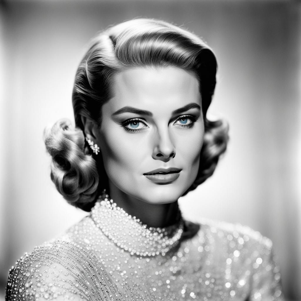 Radiant Portrait of Grace Kelly
