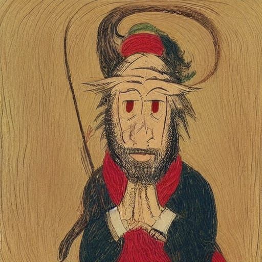 Emotionally Turbulent Samurai in a Haunting Japanese Landsca...