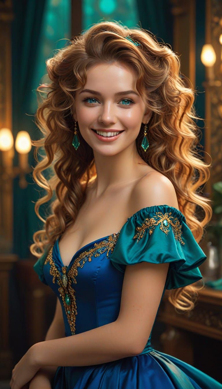 Ethereal Countess of the Romantic Era