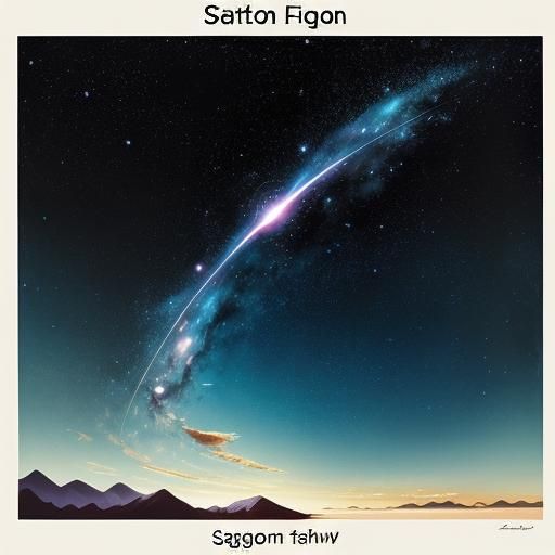 Sagittarius Constellation Digital Art