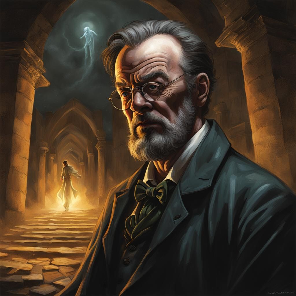 Sinister Professor Crowley Battles Supernatural Forces