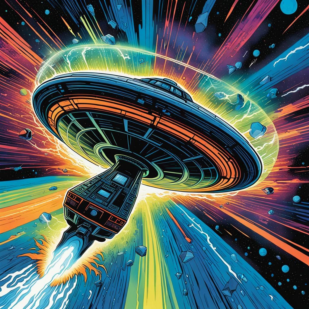 Extraterrestrial Flying Saucer Through Parallel Dimension Co...