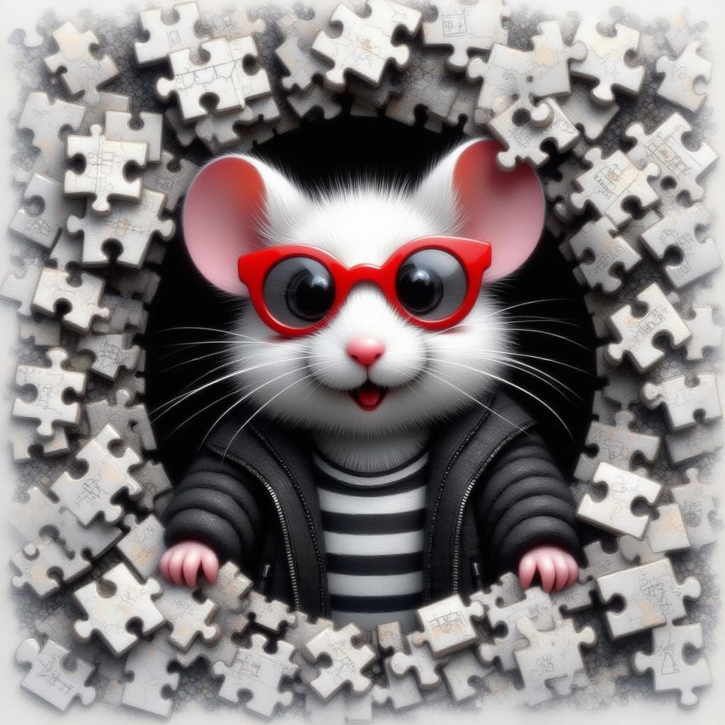 <lora:Mim:1.0> Rubik's cube high resolution photograph of a ...