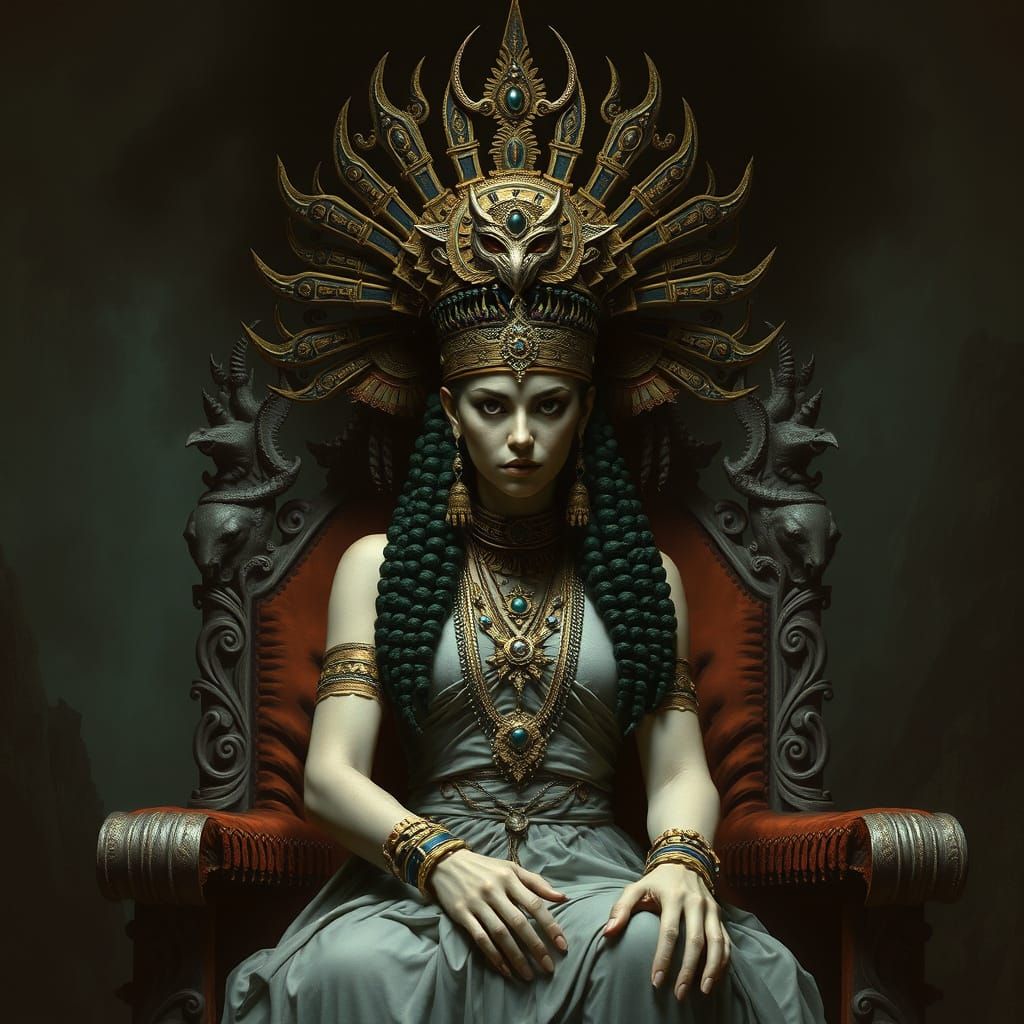 Ereshkigal: Queen of the Underworld in Dark Realm