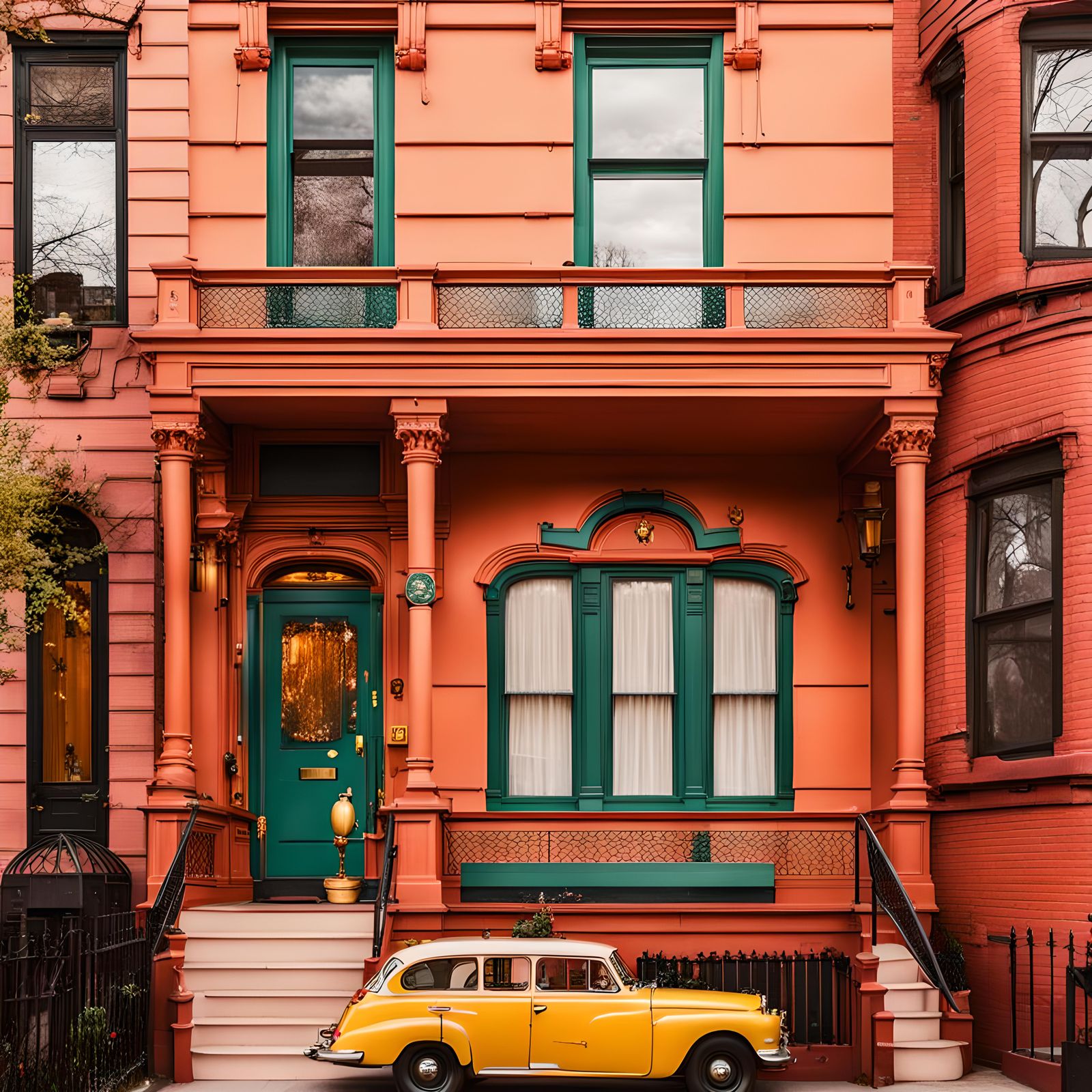 Wes Anderson Style Brooklyn House