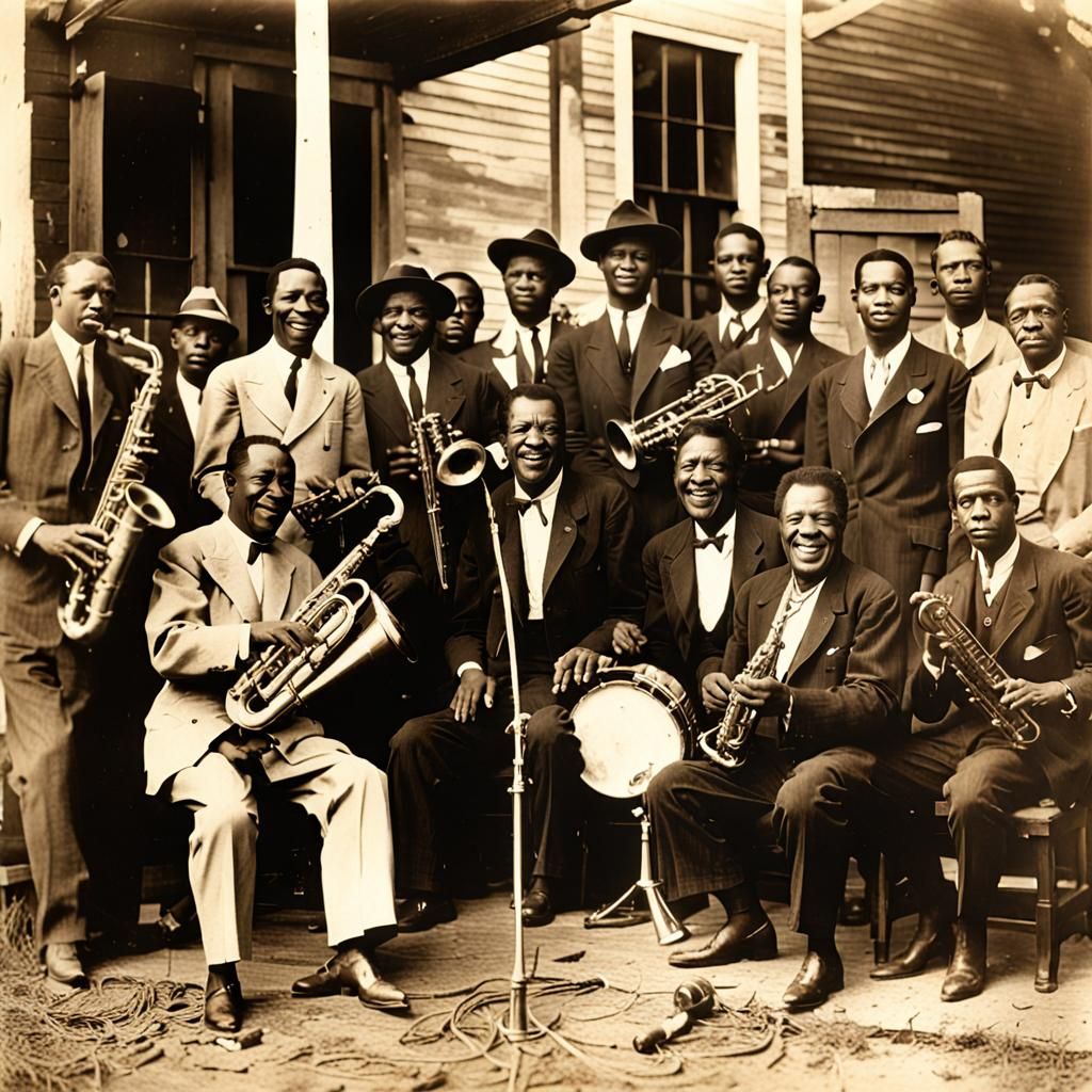 In the 1930s in the bayous of Louisiana, a ball to the sound of jazz music