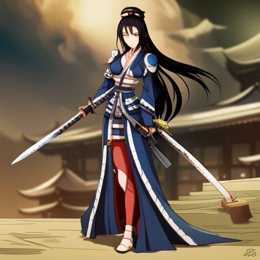 Miho Japanese Samurai Warrior