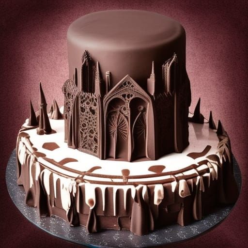 Chocolate Gothic cake