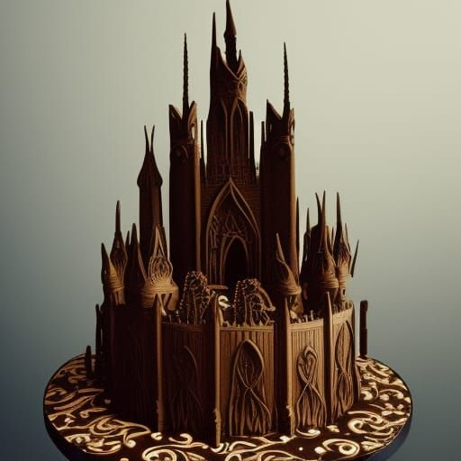 Chocolate Gothic cake