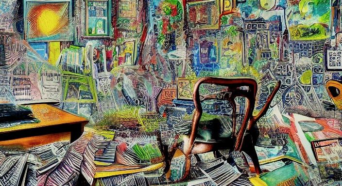 Surrealism Meets Madness in a Volumetric Explosion