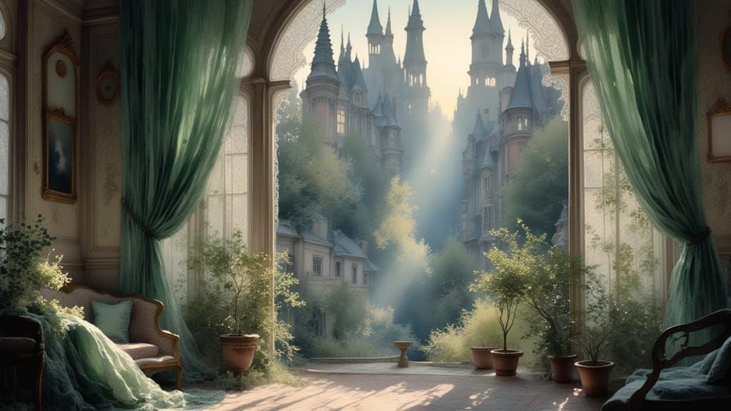 Epic 3D Metropolis Corner with Cinematic Lighting