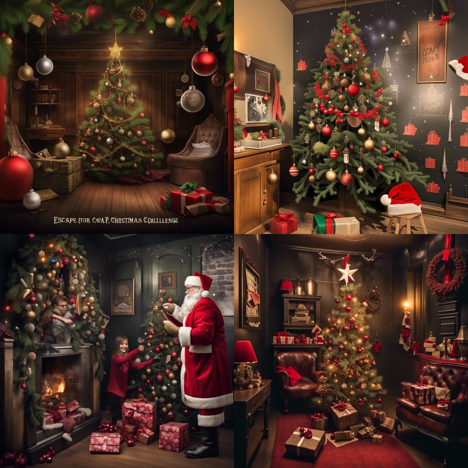 Festive Christmas Escape Room Challenge