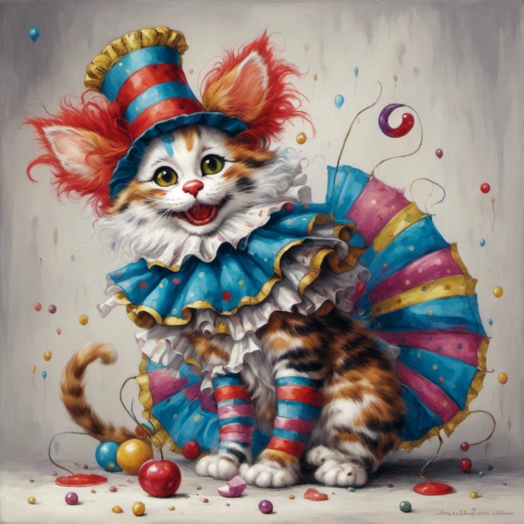 clown kitten