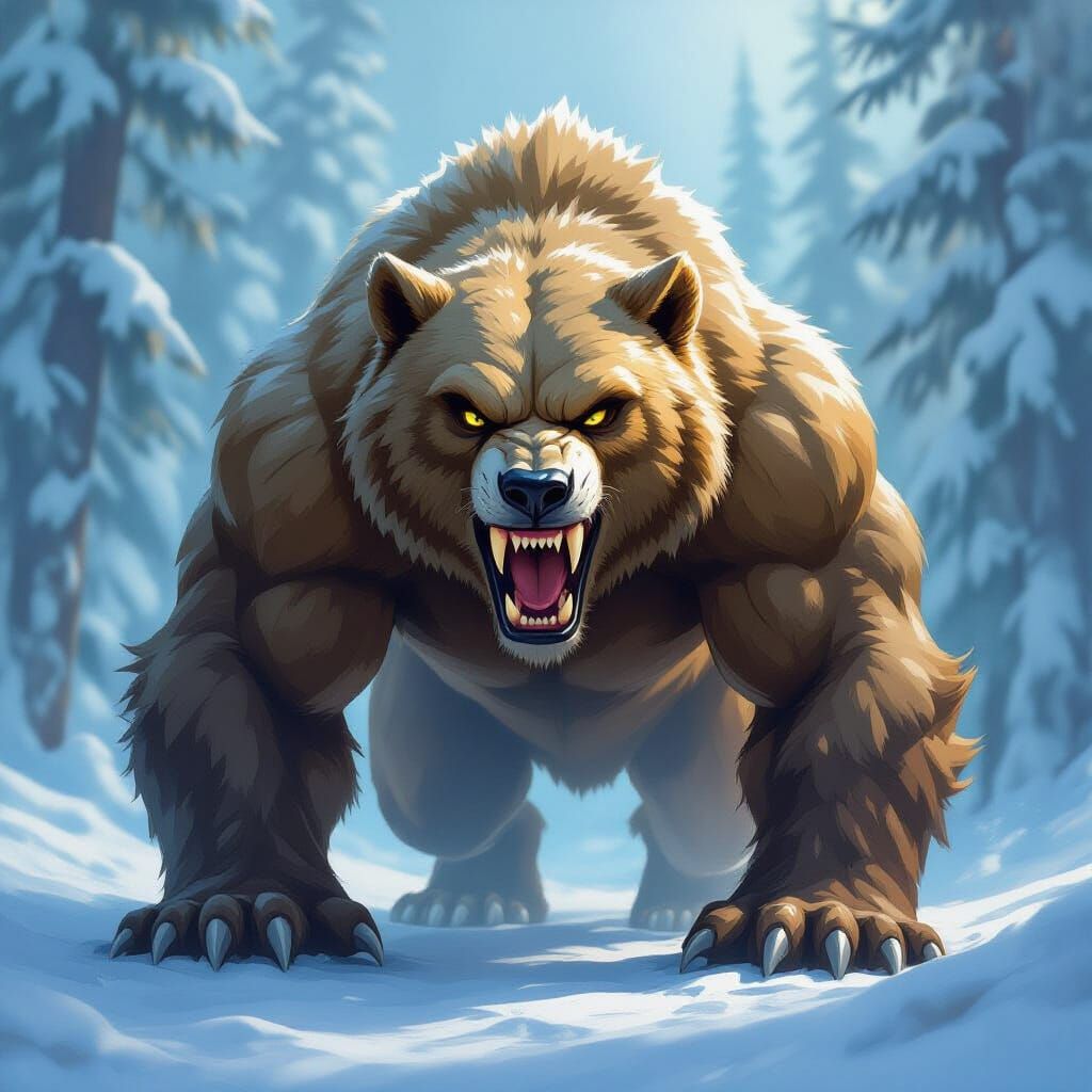 Sabertooth Tiger Generated by AI