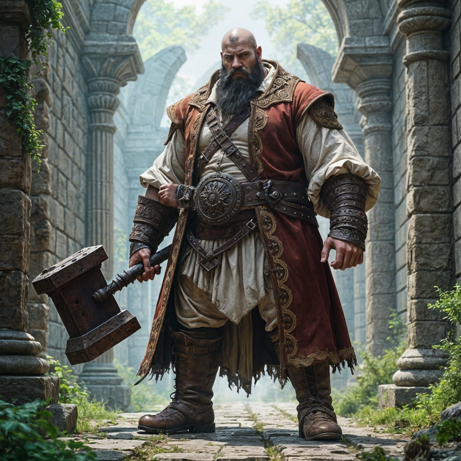 Goliath Barbarian Ready for Battle