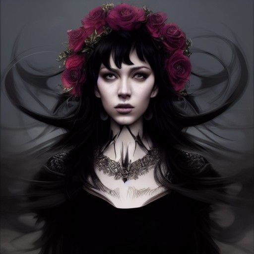 Beautiful Tribal Witch in Hyper-Detailed Digital Art