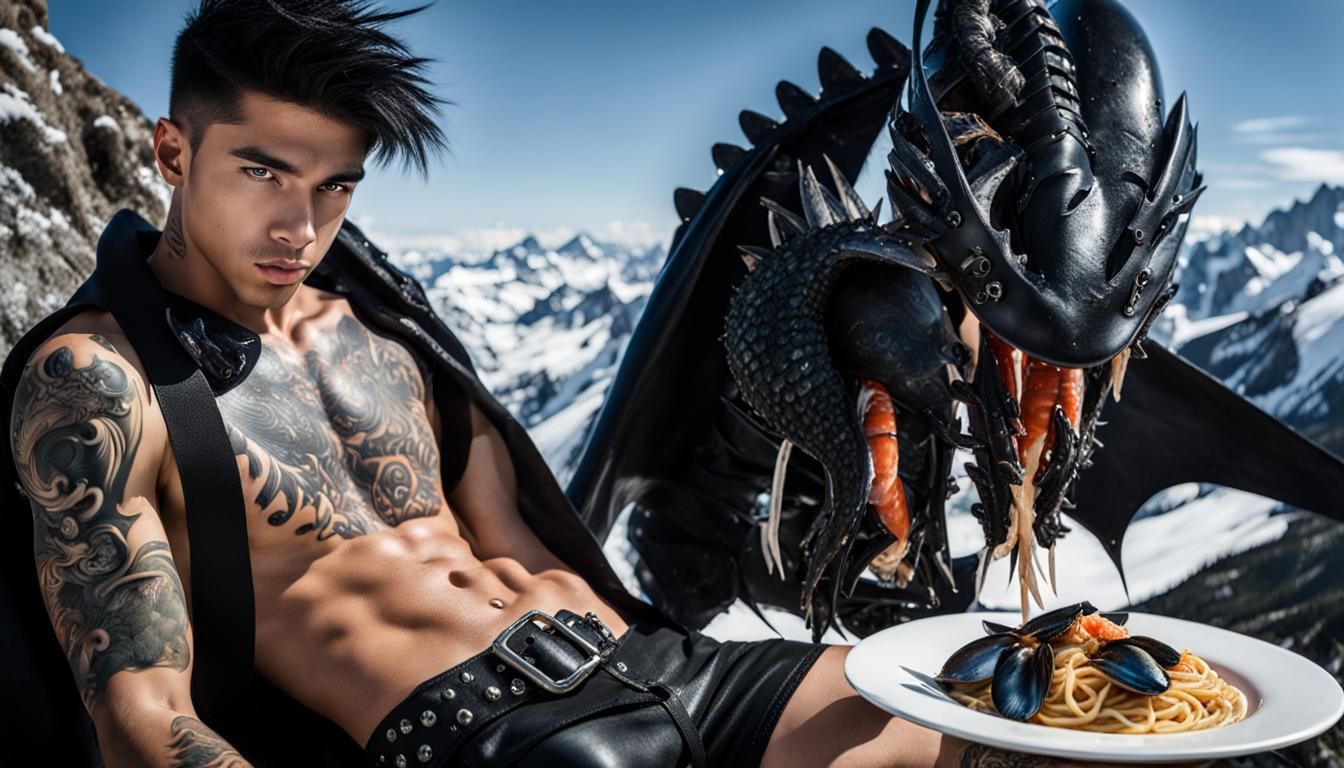 Lunch in the mountains