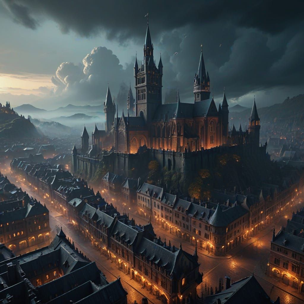 Peripatetic Exterminator in a Dark Medieval City