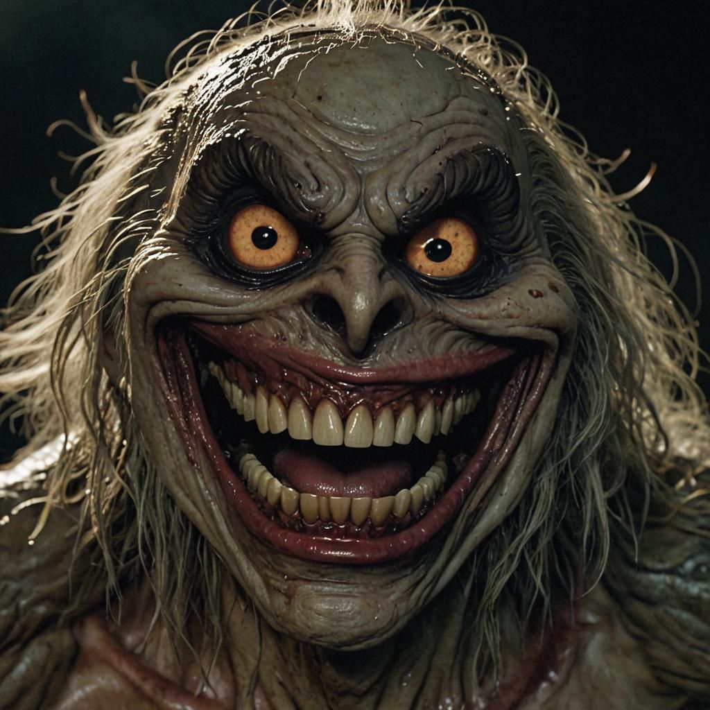 Nightmarish Demon-Monster in Grotesque Underwater Horror